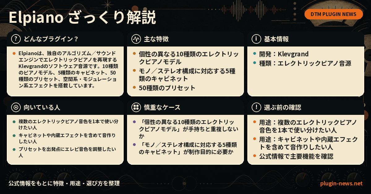 Elpianoとは?主な特徴・用途・選び方をまとめたプラグイン図解