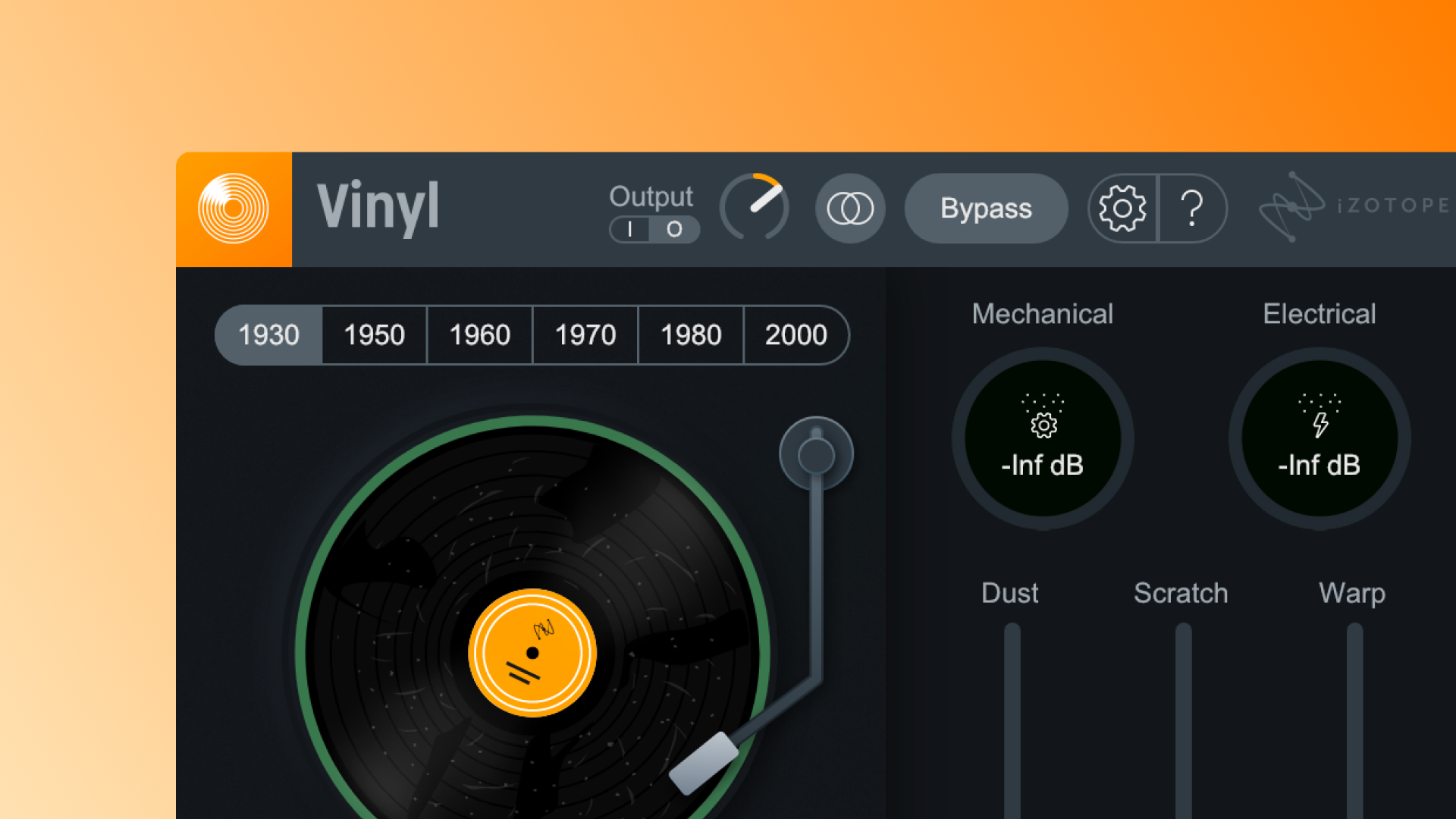 iZotope Vinyl の製品画像