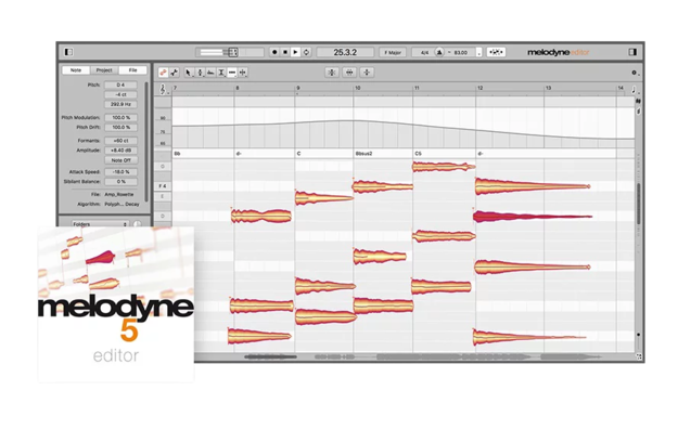 Celemony Melodyne 5 の製品画像