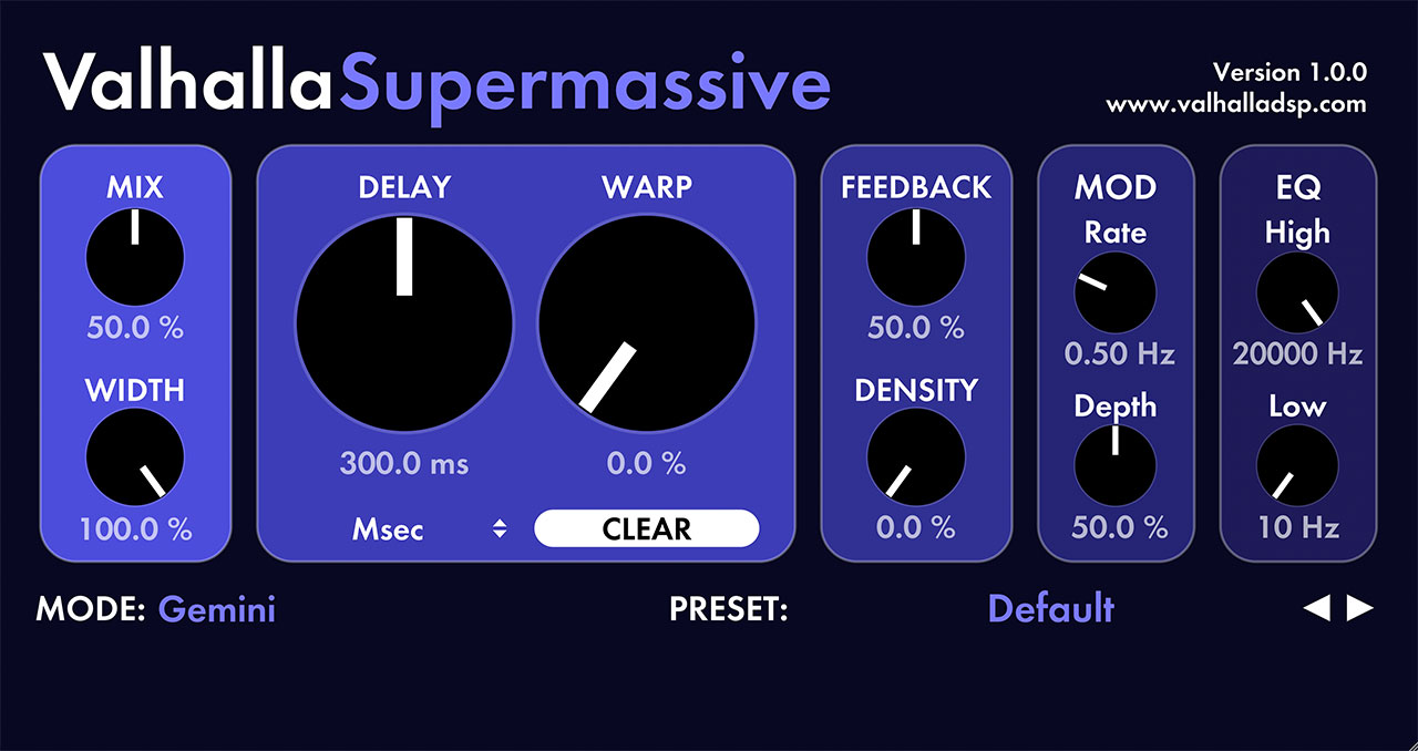 Valhalla Supermassive の画面