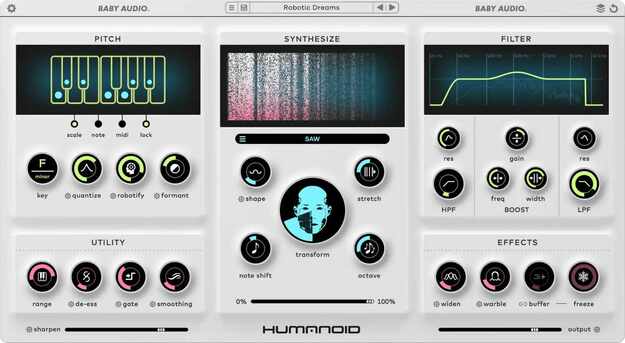 Baby Audio Humanoid の製品画像