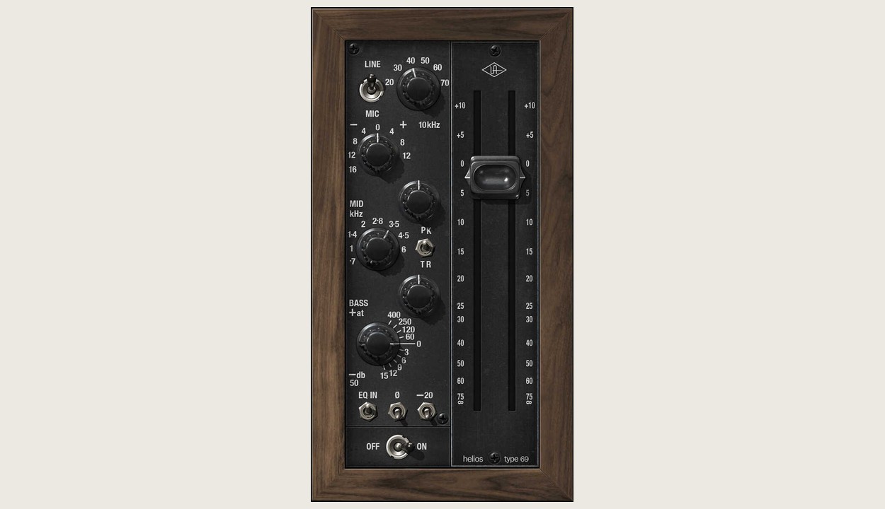 Universal Audio Helios Type 69 Preamp and EQ Collection の製品画像