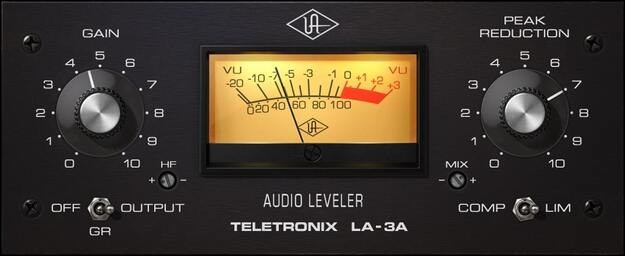 Universal Audio Teletronix LA-3A Audio Leveler の製品画像