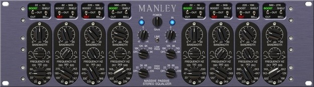 Universal Audio Manley Massive Passive EQ の製品画像