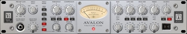 Avalon VT-737 Tube Channel Strip の製品画像