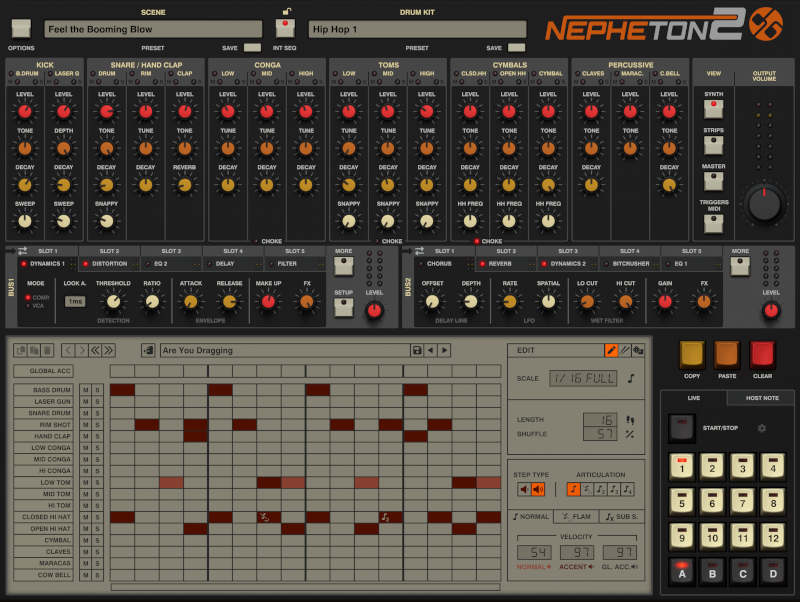 D16 Group Nepheton 2 の画面