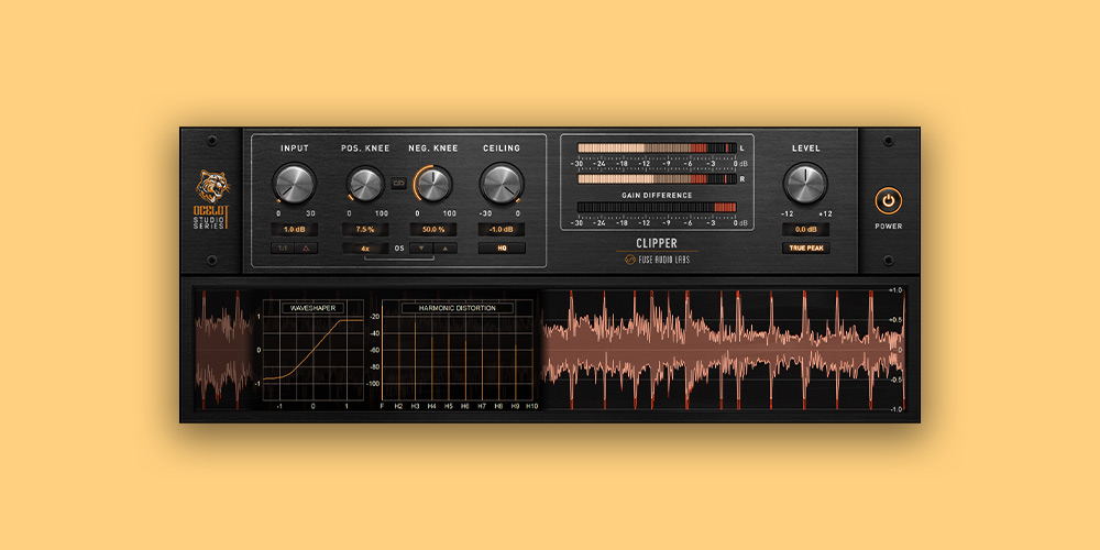 Fuse Audio Labs OCELOT Clipper の画面