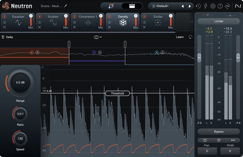 iZotope Neutron 5 の画面