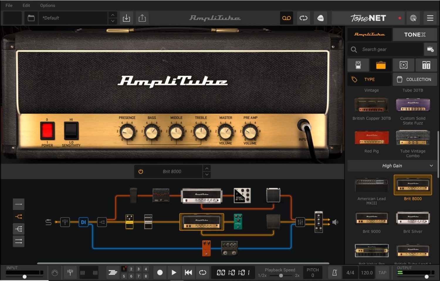 IK Multimedia AmpliTube 5の製品画像