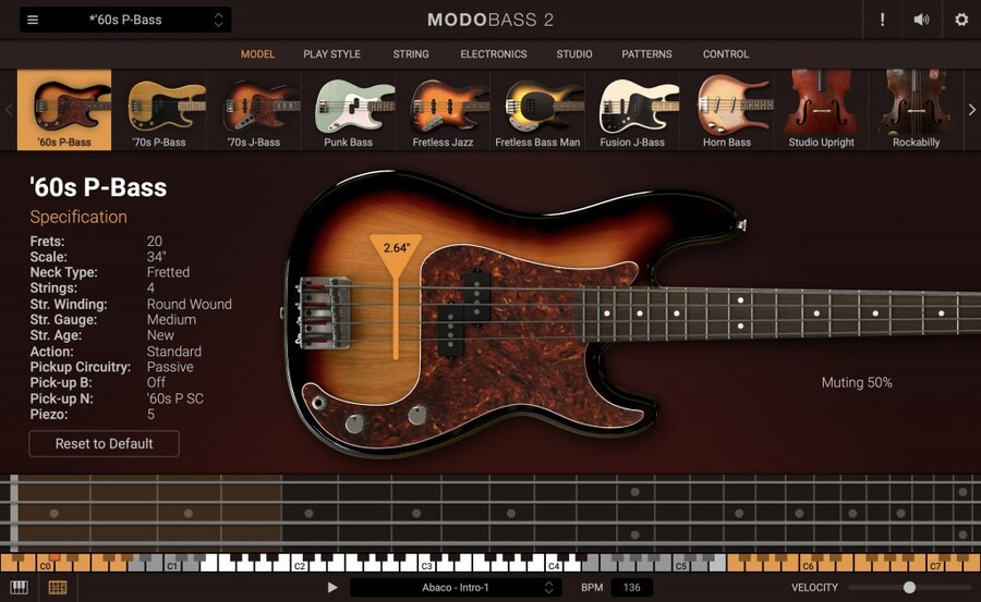 IK Multimedia MODO BASS 2の製品画像