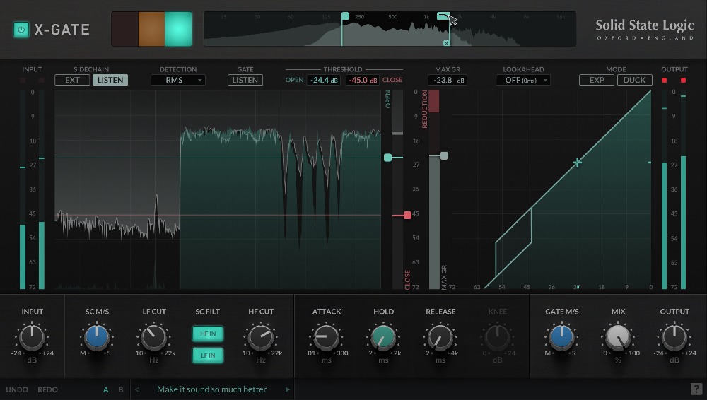 SSL X-Gate の画面