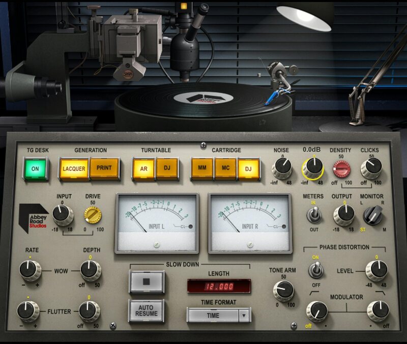 Waves Abbey Road Vinyl の画面