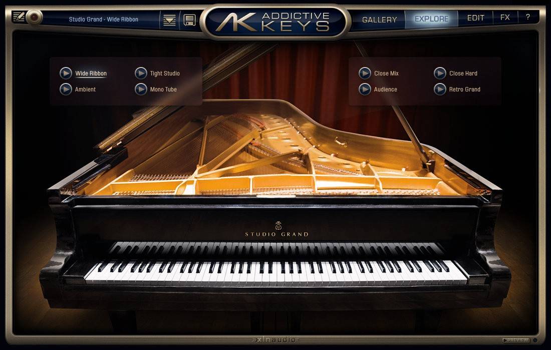 XLN Audio Addictive Keys Studio Grandの製品画像