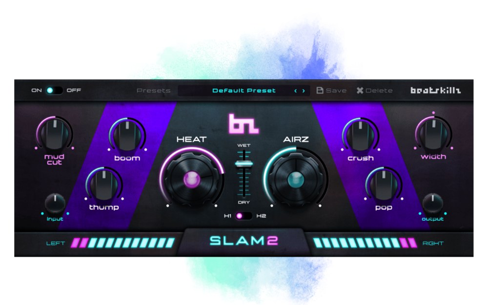 BeatSkillz「Slam2」の操作画面